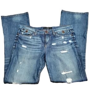 Joe's Fit Provacateur Distressed Blue Jeans  W 29